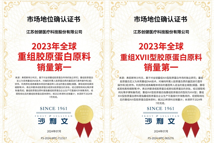 喜訊 | 全球銷冠！利來(lái)w66醫(yī)療獲沙利文市chang職位確認(rèn)證書 